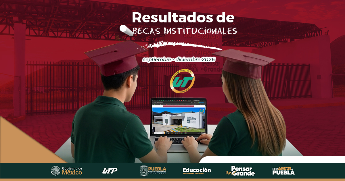esultados de Becas Institucionales, periodo septiembre - diciembre 2026